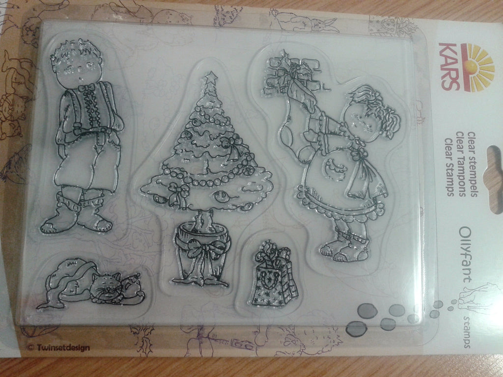 Cute Christmas Clear Stamps - The Printable Craft Shop