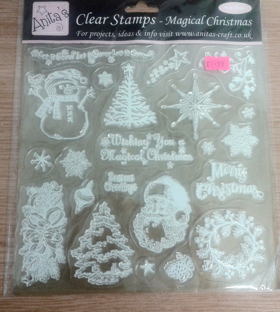 Magical Christmas Clear Stamps - The Printable Craft Shop