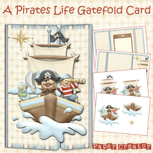 Gatefold Cards Bundle - The Printable Craft Shop - 3