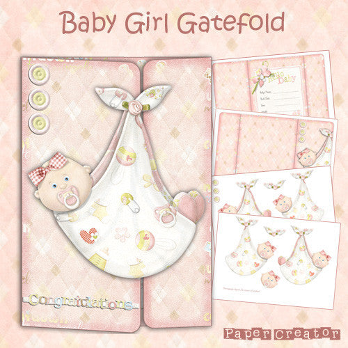 Gatefold Cards Bundle - The Printable Craft Shop - 5