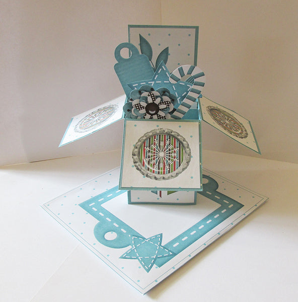 Christmas Pop Up Boxes Mega Bundle 2 - The Printable Craft Shop - 3