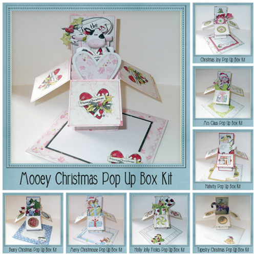 Christmas Pop Up Box Mega Bundle 1 - The Printable Craft Shop - 1