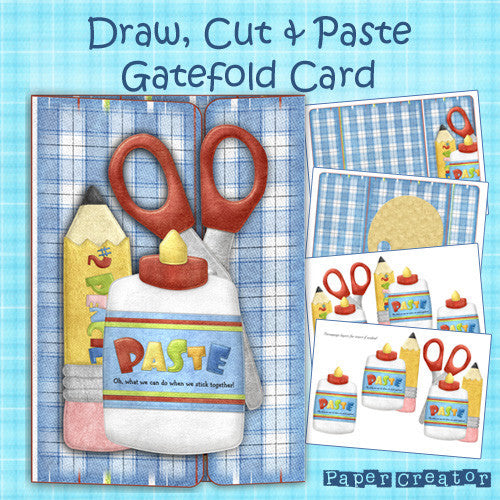 Gatefold Cards Bundle - The Printable Craft Shop - 8