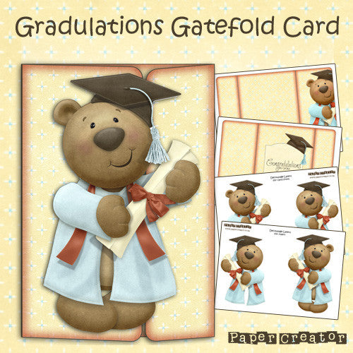 Gatefold Cards Bundle - The Printable Craft Shop - 10