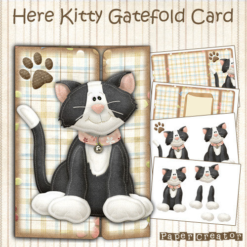 Gatefold Cards Bundle - The Printable Craft Shop - 11