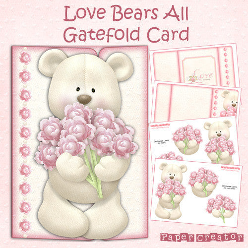 Gatefold Cards Bundle - The Printable Craft Shop - 12