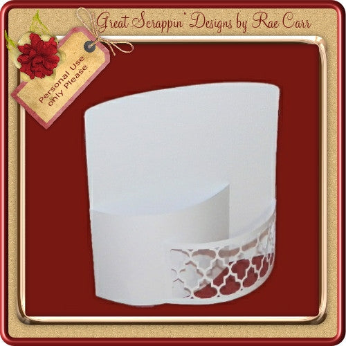 444 Bendy Front with Lattice   Multi-MACHINE Formats - The Printable Craft Shop