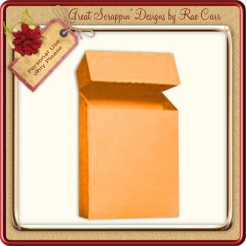 475 Cigarette Flip Box  HAND & MACHINE Cut Files - The Printable Craft Shop