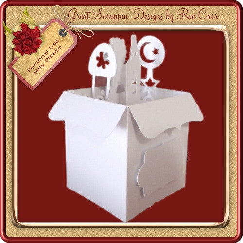 481 Baby Things Card   Multi-MACHINE Formats - The Printable Craft Shop