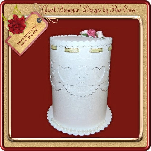 490 Cake Treat Holder    Multiple MACHINE Formats - The Printable Craft Shop