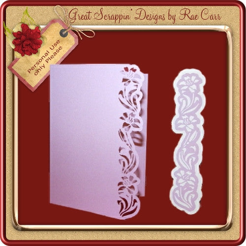 544 Border Card   Multi-MACHINE Formats - The Printable Craft Shop