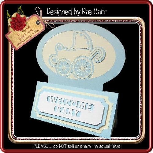 559 Baby Slot Top Card  *Multiple MACHINE Formats* - The Printable Craft Shop