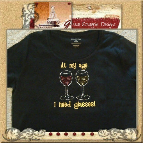 Vinyl At My Age T Shirt - The Printable Craft Shop