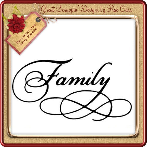 Vinyl Family - The Printable Craft Shop