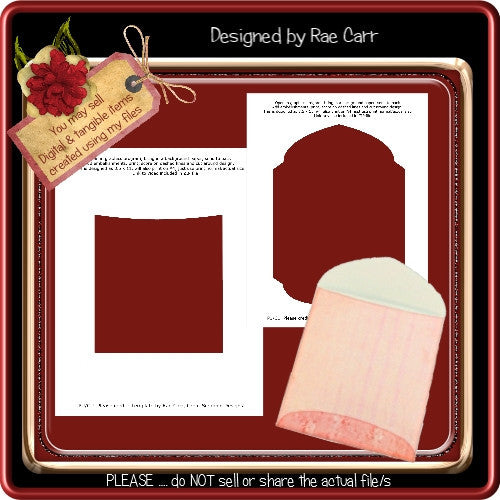 Envelope A Template - The Printable Craft Shop