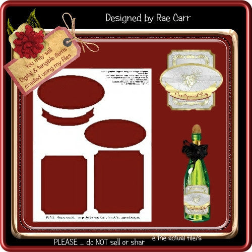 Label Template - The Printable Craft Shop