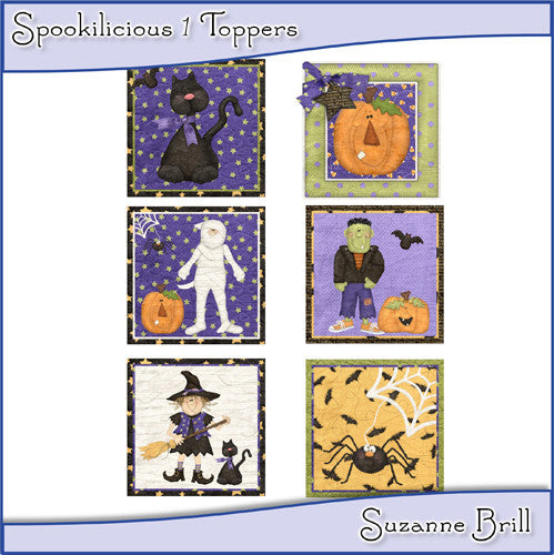 Spookilicious Toppers - The Printable Craft Shop
