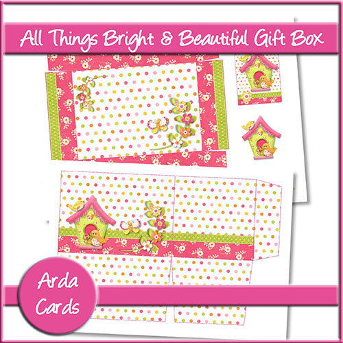 All Things Bright & Beautiful Gift Box - The Printable Craft Shop
