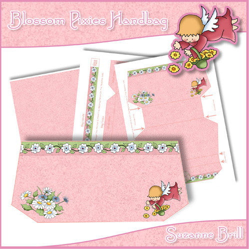 Blossom Pixie Handbag - The Printable Craft Shop