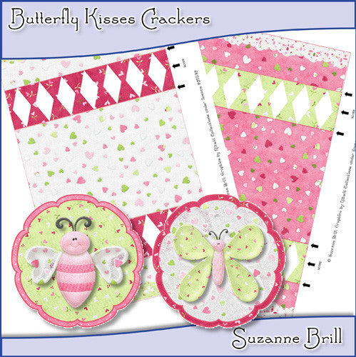 Butterfly Kisses Crackers - The Printable Craft Shop
