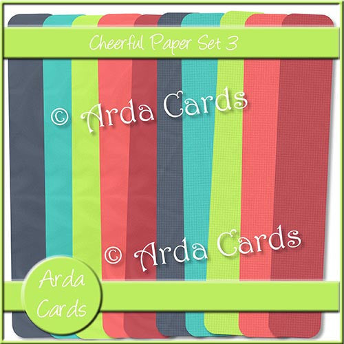 Cheerful Papers Set 3 - The Printable Craft Shop