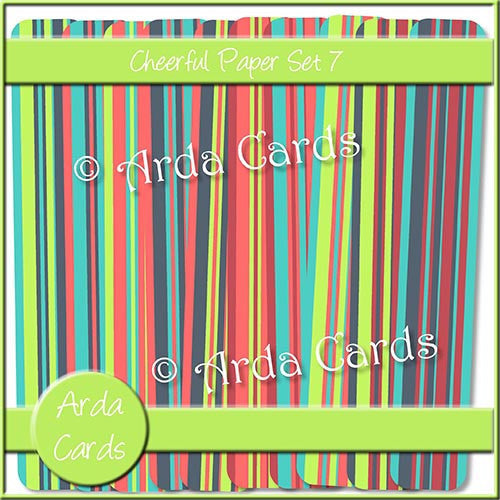 Cheerful Papers Set 7 - The Printable Craft Shop