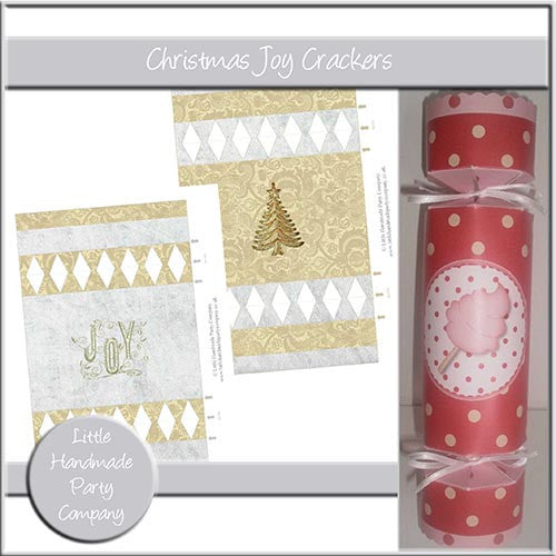 Christmas Joy Crackers - The Printable Craft Shop