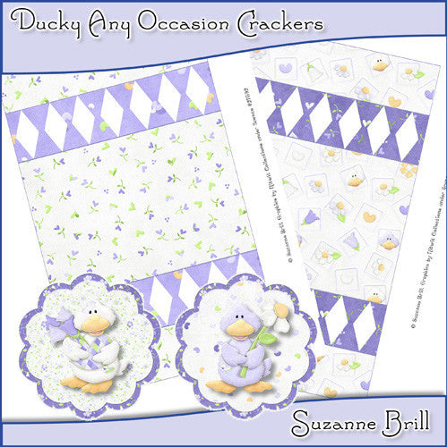 Ducky Any Occasion Crackers - The Printable Craft Shop