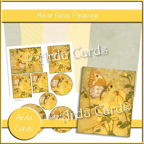 Flower Fairies Pyramage Set - The Printable Craft Shop