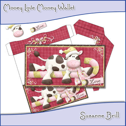 Mooey Love Money Wallet - The Printable Craft Shop