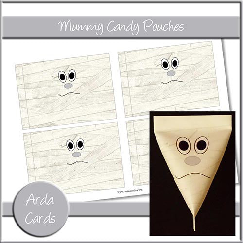 Mummy Candy Pouches - The Printable Craft Shop