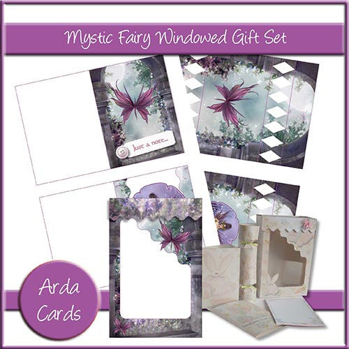Mystic Fairy Windowed Gift Set - The Printable Craft Shop