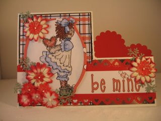 Raggedy Annie Loves Andy Valentines Clip Art - The Printable Craft Shop - 2