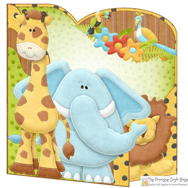 Wrap Around Gatefold Card Bundle - The Printable Craft Shop - 7