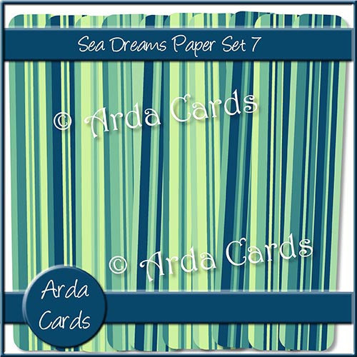 Sea Dreams Papers Set 7 - The Printable Craft Shop