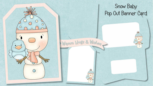 Christmas Pop Out Banner Card Bundle - The Printable Craft Shop - 10