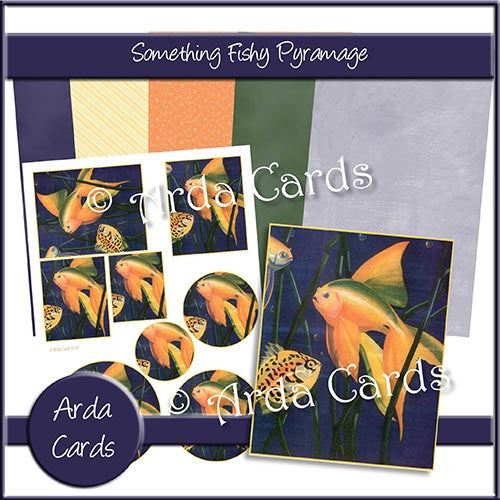 Something Fishy Pyramage Set - The Printable Craft Shop