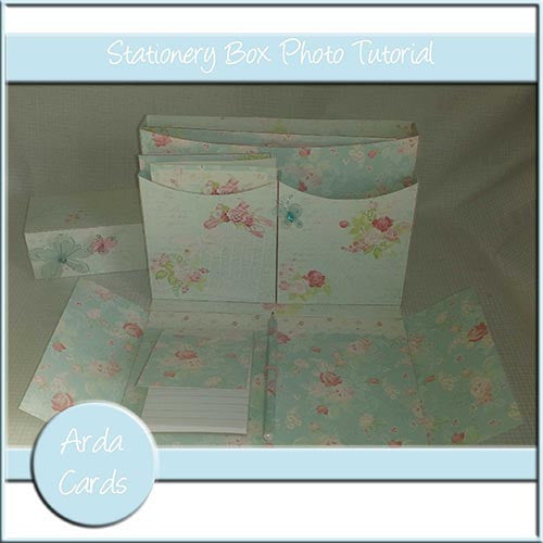 Stationery Box Photo Tutorial - The Printable Craft Shop