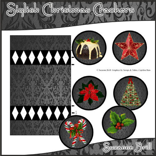 Stylish Christmas Crackers - The Printable Craft Shop