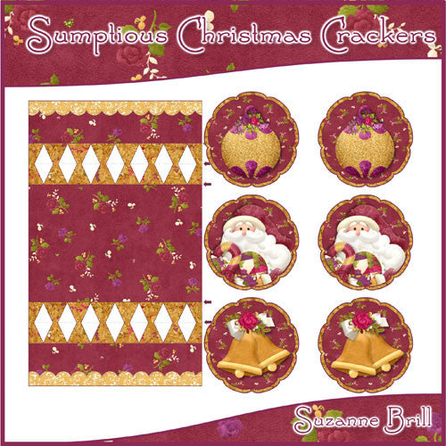 Sumptuous Christmas Crackers - The Printable Craft Shop