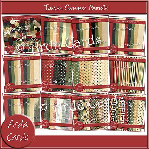Tuscan Summer Bundle - The Printable Craft Shop
