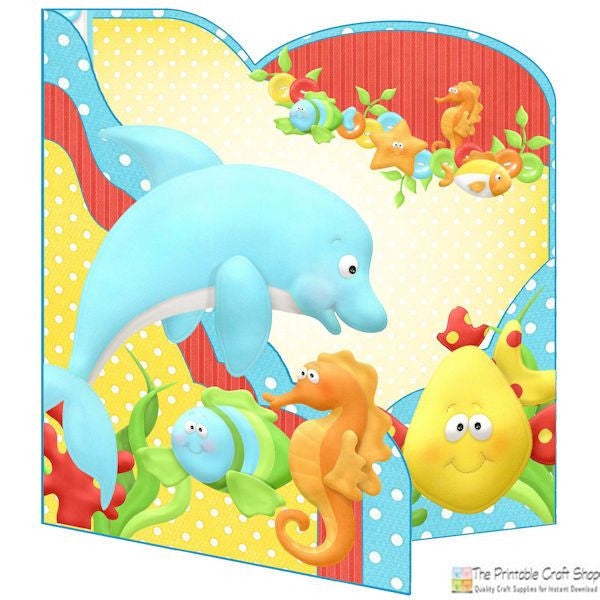 Wrap Around Gatefold Card Bundle - The Printable Craft Shop - 20